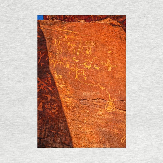 Petroglyphs at Valley of Fire State Park by Gestalt Imagery